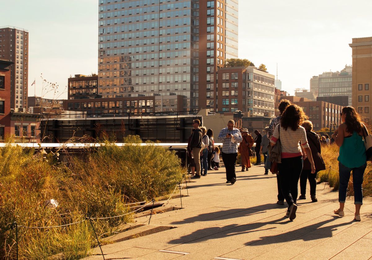An end-to-end walk on the High Line in Manhattan - Washington Post