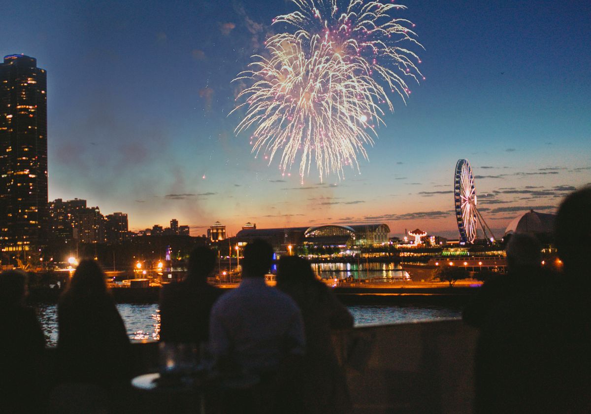 4th of July Fireworks at Navy Pier 2016