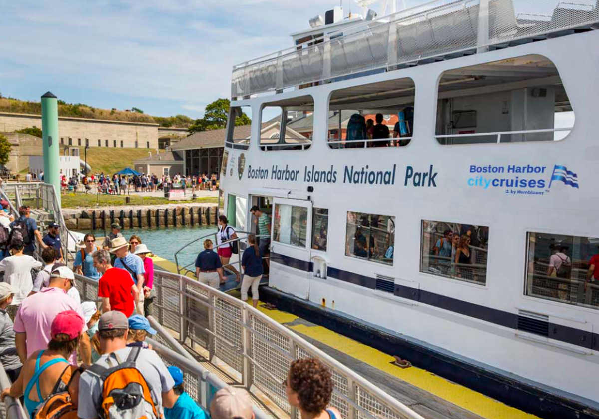 are dogs allowed on boston harbor cruises