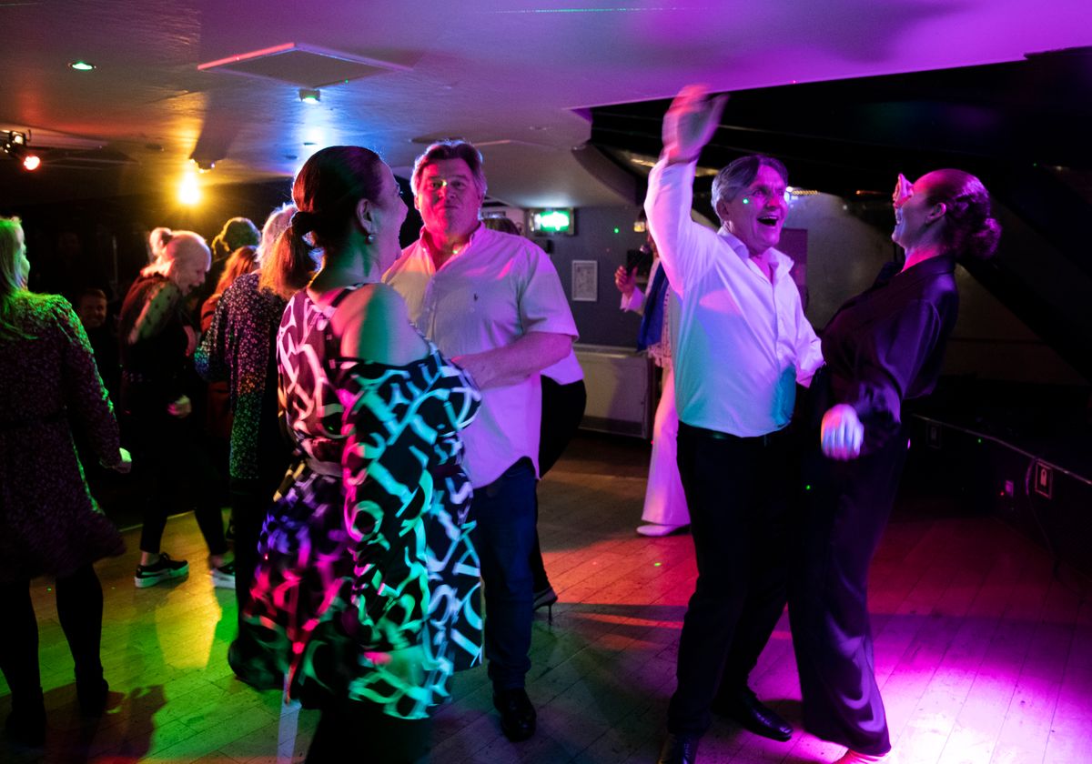 Dancing aboard the Elvis Tribute Cruise