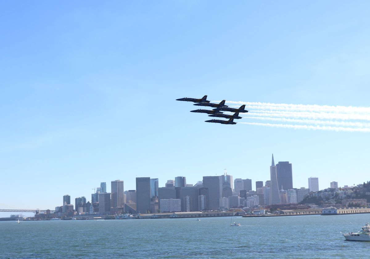 2024 Fleet Week Air Show Lunch on San Francisco Belle - City Cruises