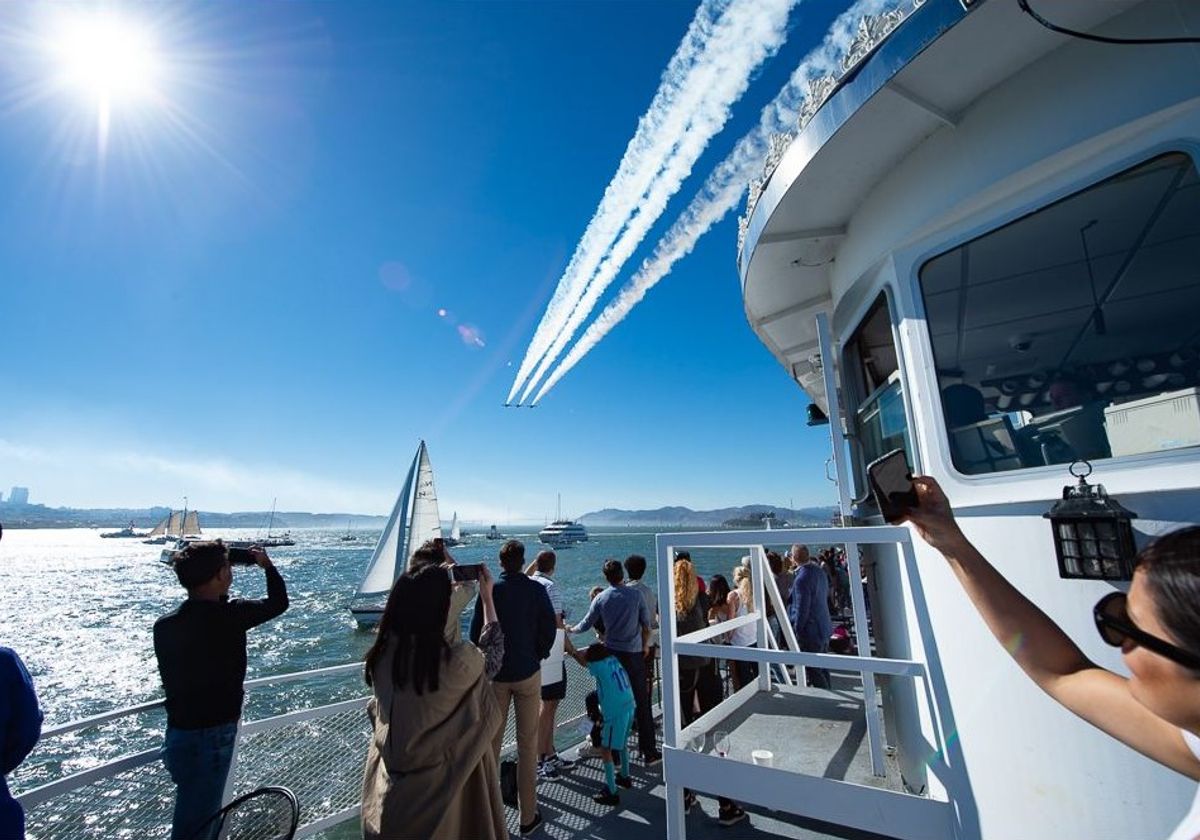 2024 Fleet Week Air Show Lunch on San Francisco Belle - City Cruises