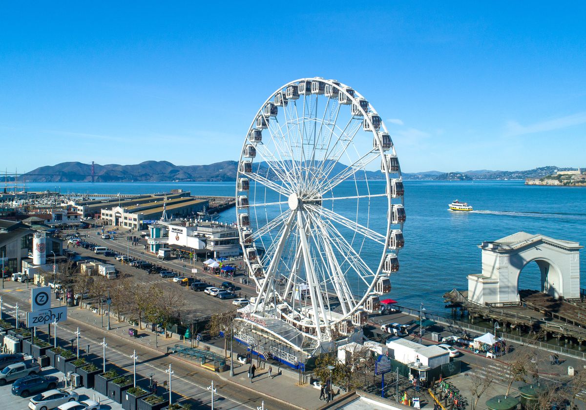 SkyStar Wheel at Fisherman's Wharf