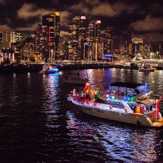 Christmas Parade in San Diego