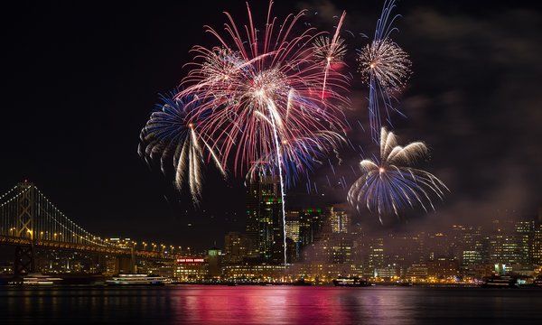 Fleet Week Fireworks Buffet Dinner On The San Francisco