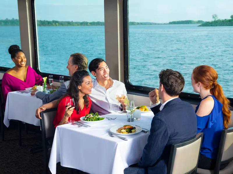 Cruise companies reinvent dining at sea